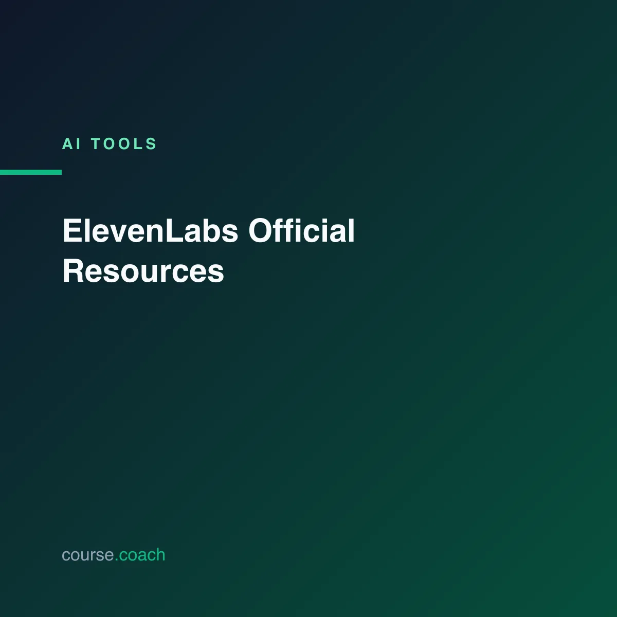 ElevenLabs Official Resources