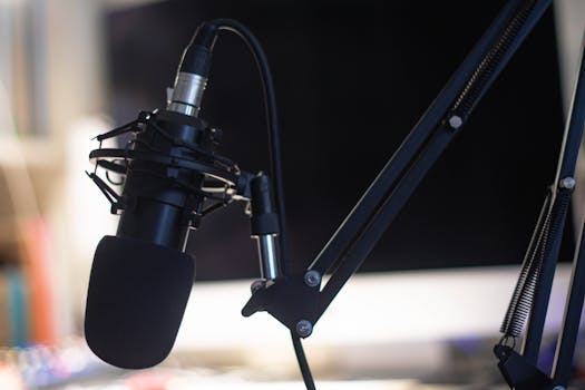Shure SM7B Dynamic Microphone
